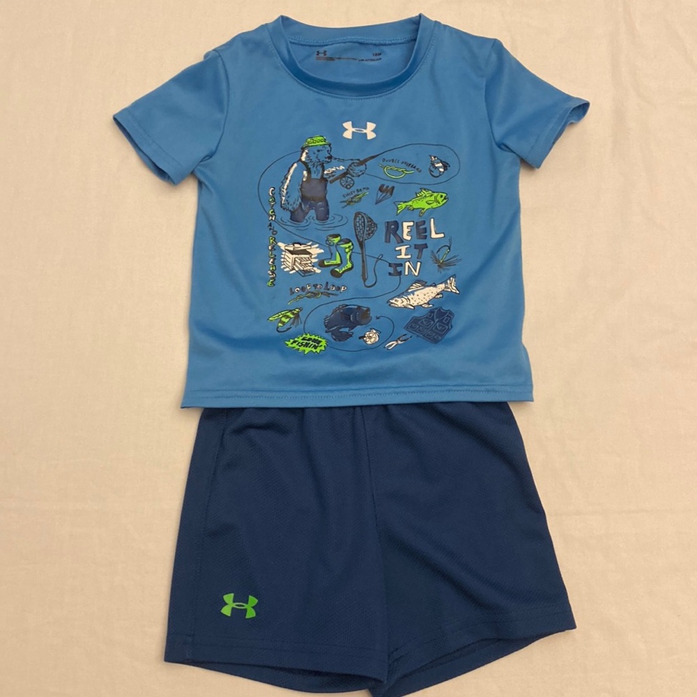 Boys 18m Under Armour Set